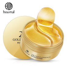 Cargar imagen en el visor de la galería, 60pcs 24K Gold Collagen Eye Mask Anti Wrinkle Sleep Crystal Eye Patch Moisturizing Dark Circles Remover Eye Mask Eye Care